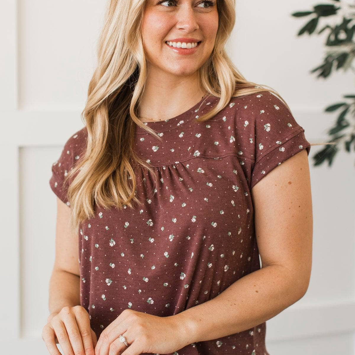 Feeling Bouquet Floral Top