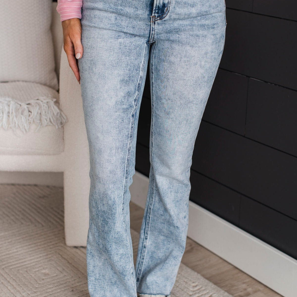 Miranda Relaxed Bootcut Jean (Vervet)