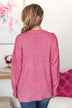 Stay Magical Sprinkle Knit Sweater- Pink