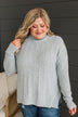 Already Spoken For Knit Sweater- Grey