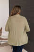 Welcoming To You Knitted Cardigan- Light Olive