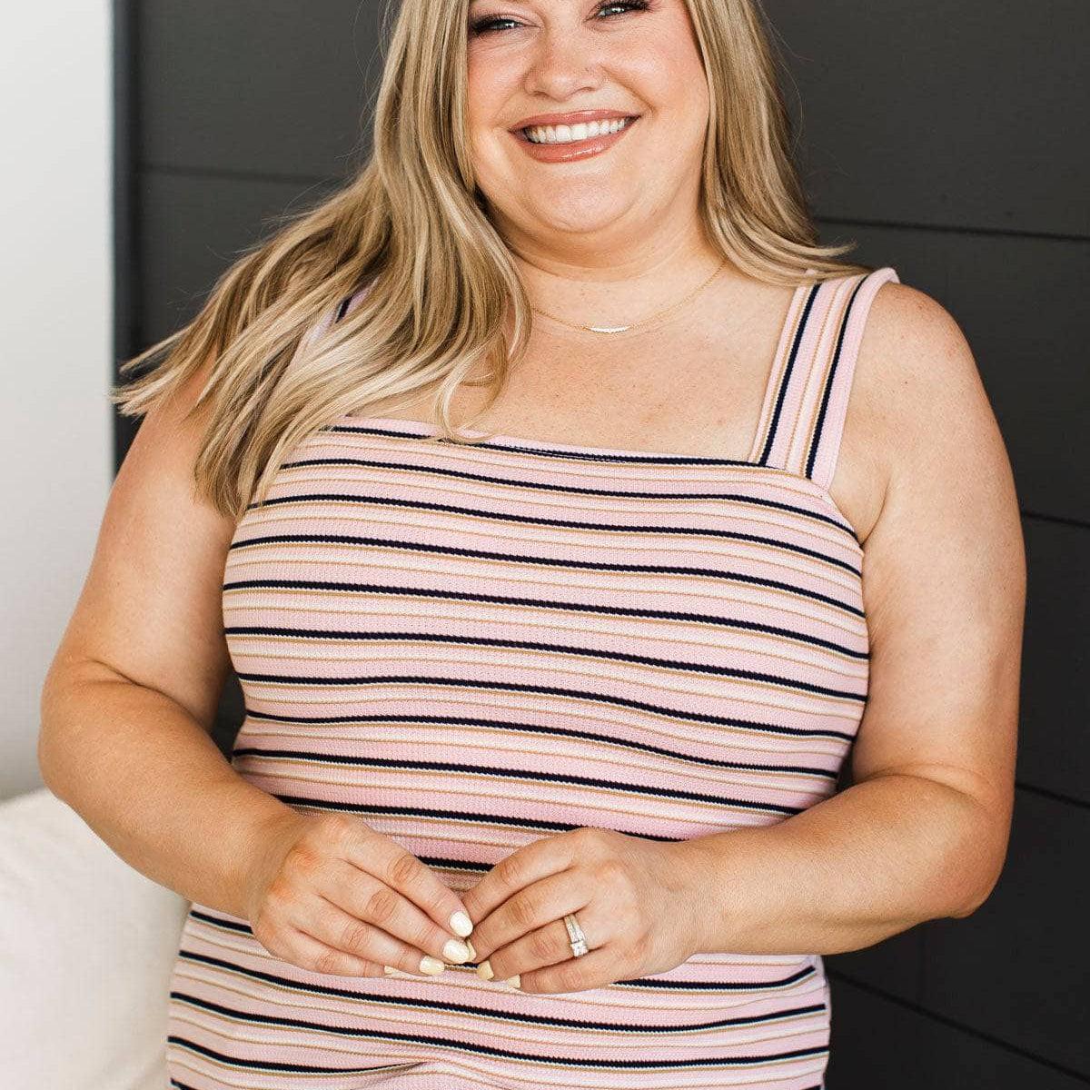 Soft Touch Tank Top in Pink