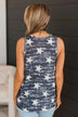 Dream About The Stars Tank Top- Navy