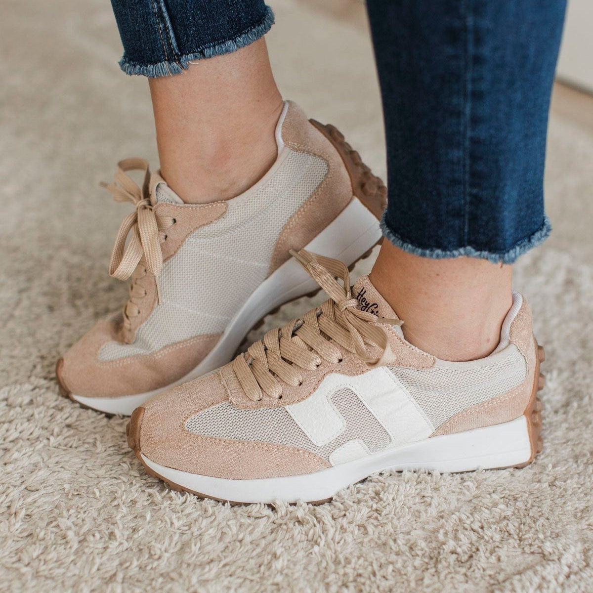 Corky Light Blue and White Sneakers main image 0
