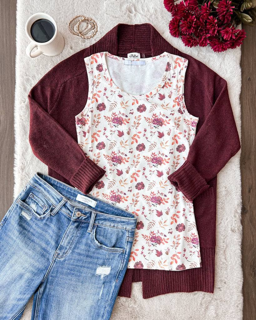 Berries & Burgundy Outfit