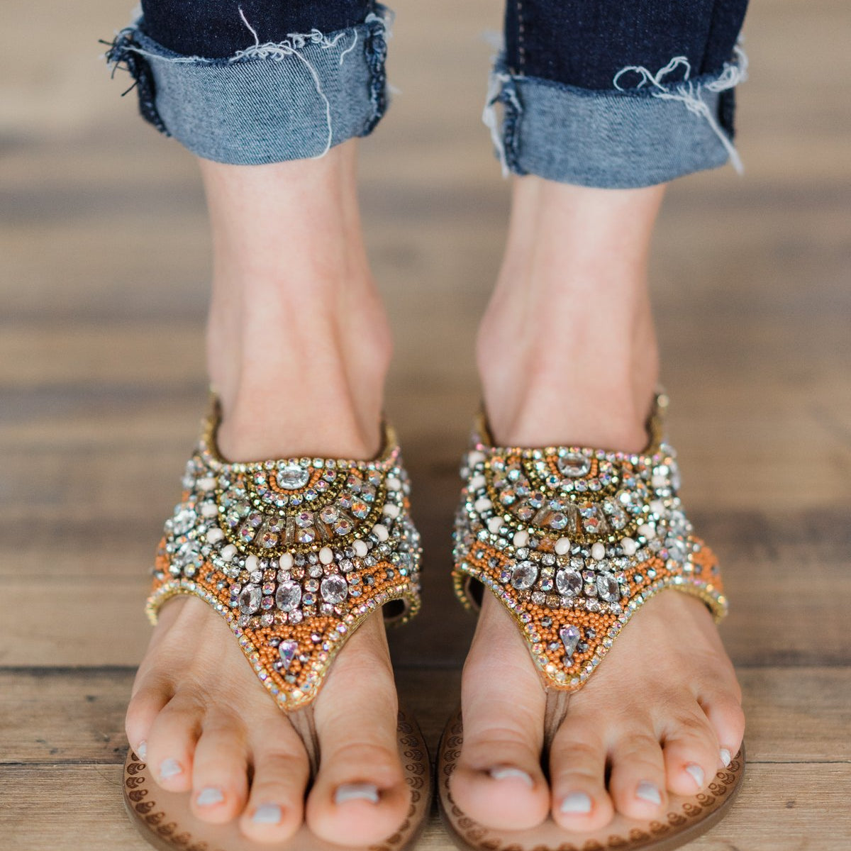 Ice Berg Naughty Monkey Sandals Tan - Main Image