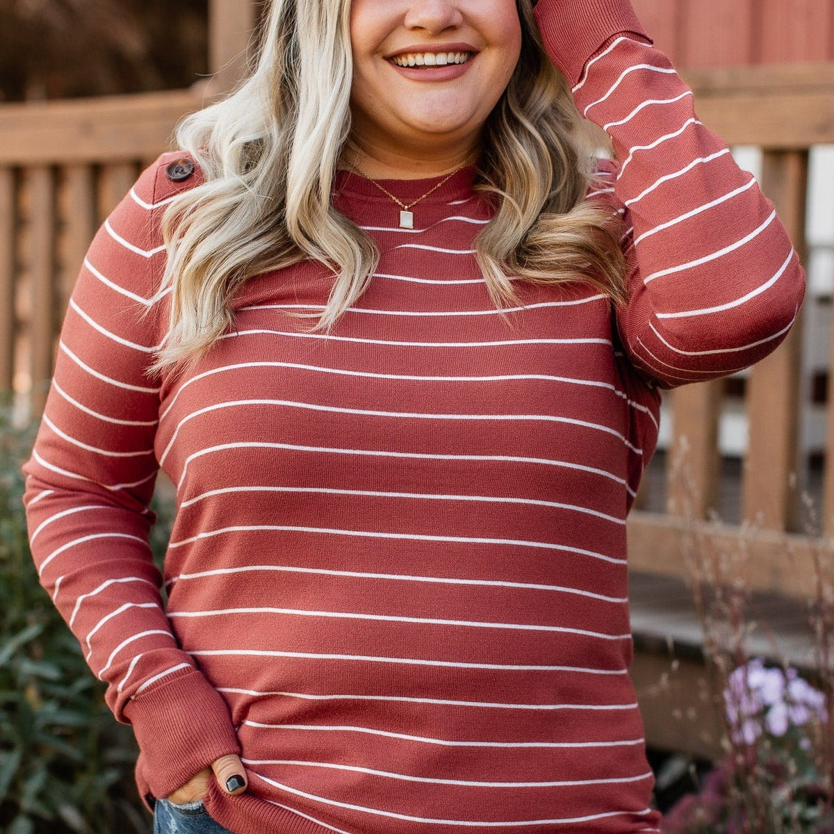 Adore You Striped Sweater