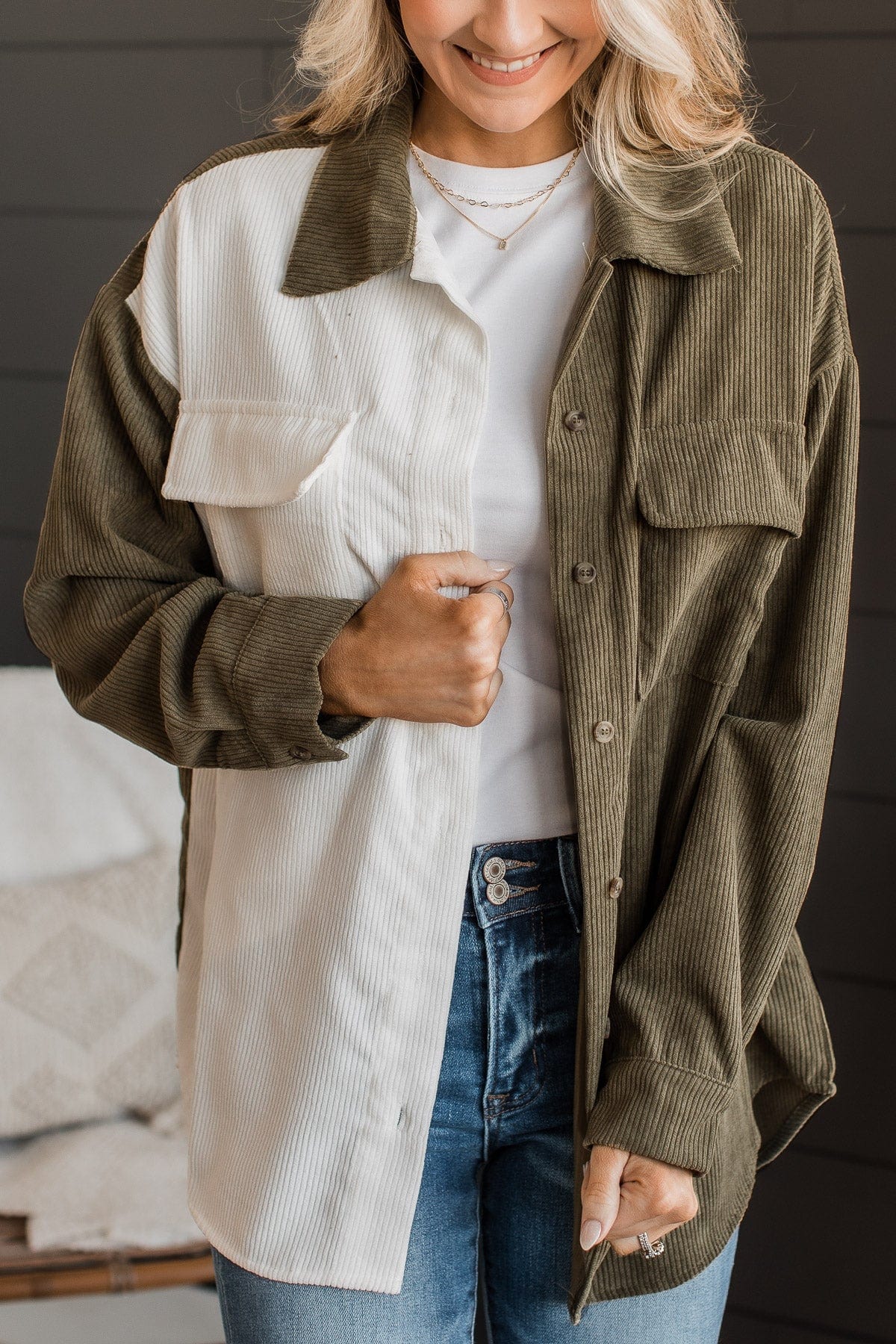 DELICIOUS CORDUROY SET UP デリシャツ サイズＬ 7132+qSMzEL.jpg