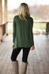 Olive Button Top
