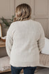 Dream Romance Open Front Cardigan- Cream