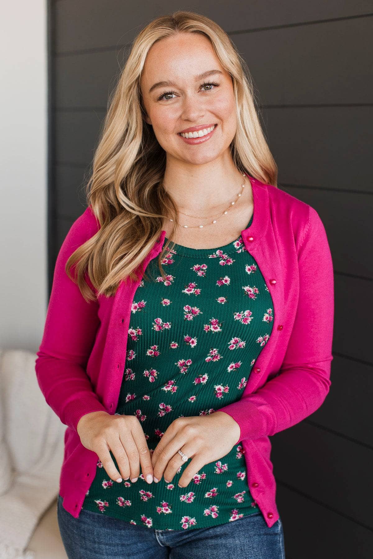 Fuchsia Fun Cardi Fuchsia Fun Cardi