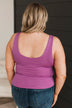 Isn't She Lovely Knit Tank Top- Orchid