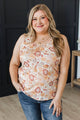 Flourishing Dreams Tank Top- Ivory & Butterscotch