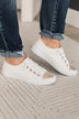 Blowfish Play Shine Sneakers- Off-White Linen