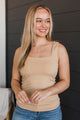 Impressive Moments Tank Top- Nude