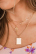 Off To The Afterparty Necklace Set- Gold