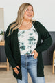 Because You're Mine Knit Cardigan- Forest Green