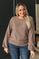 Risk It All Lightweight Ribbed Sweater- Mocha