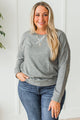 Working Toward Greatness Pullover- Heather Grey