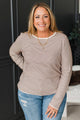Spending Time Together Striped Sweater- Ivory & Burgundy