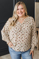 Searching For Beauty Floral Blouse- Cream