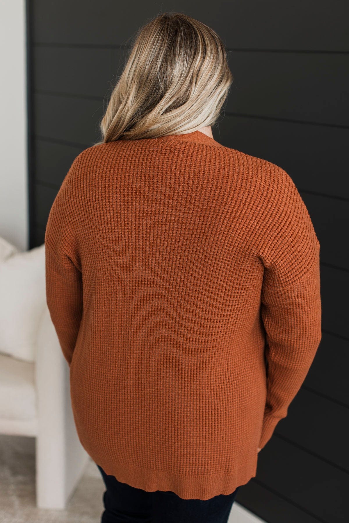 Seeking Your Love Knit Cardigan Copper The Pulse Boutique