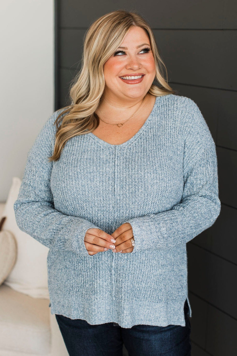 Once We Met V Neck Sweater Sky The Pulse Boutique once-we-met-v-neck-sweater-sky-the-pulse-boutique
