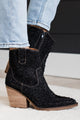 Very G Kady Denim Boots- Black