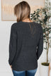 Waiting For Winter Knit Sweater- Charcoal