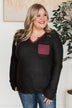Already Impressed Knit Top- Black