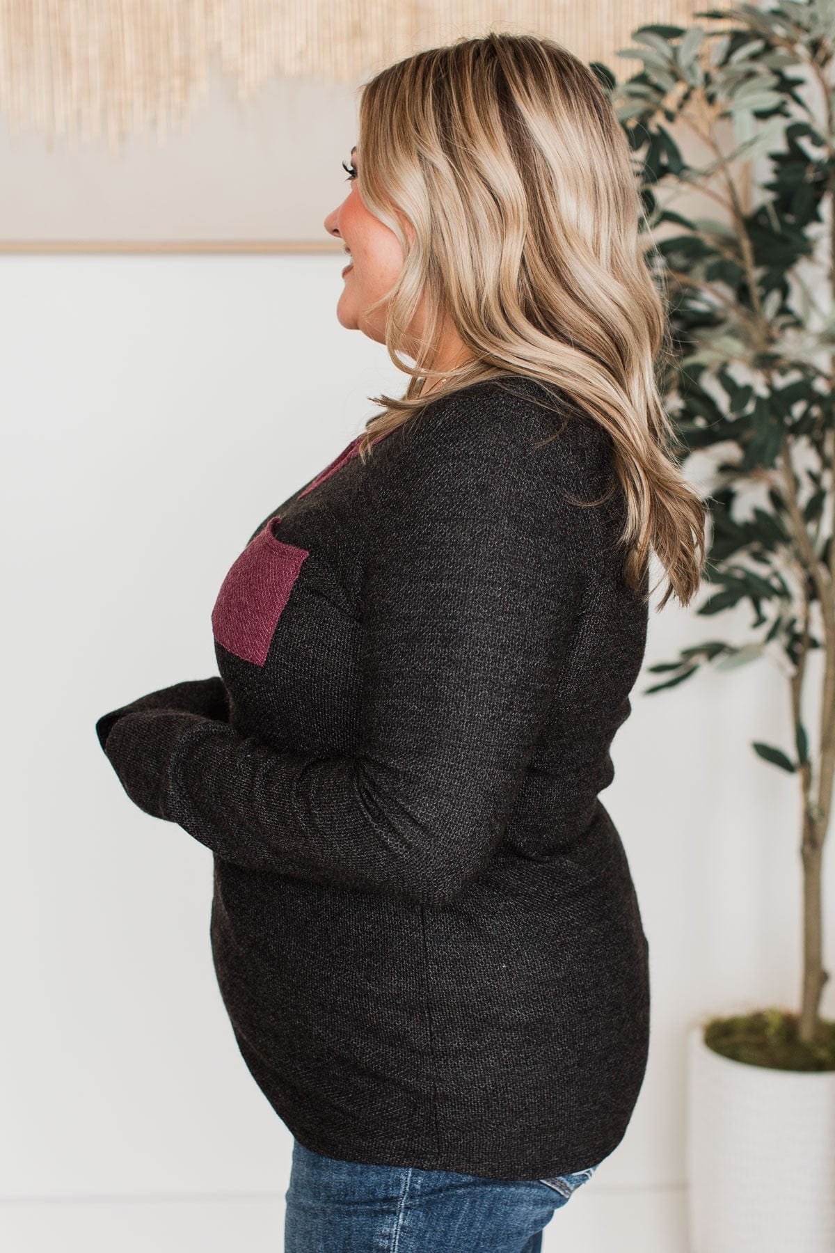 Already Impressed Knit Top- Black