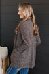 Props To You Sprinkle Knit Cardigan- Dark Brown