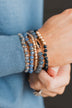 For An Eternity Beaded Bracelet Set- Blue