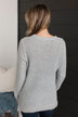 Absolutely Amazing Knit Sweater- Grey