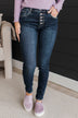 KanCan High-Rise Skinny Jeans- Mallory Wash