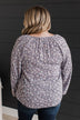 Back To Bliss Floral Blouse- Dusty Lavender
