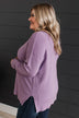 Time To Thrive Knit Sweater- Lavender
