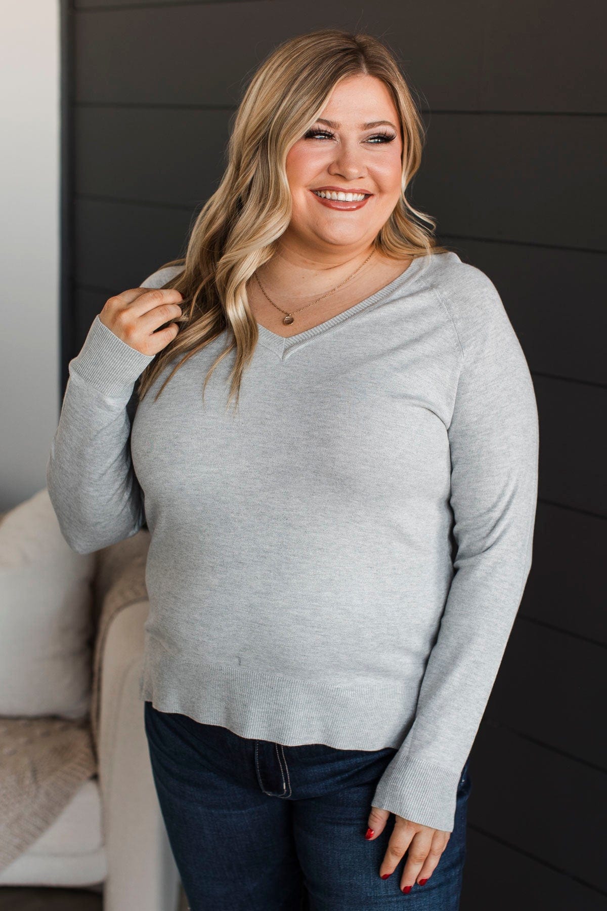 Love jumper 2025 grey