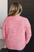 More About Me Knit Sweater- Pink