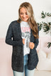 Props To You Sprinkle Knit Cardigan- Dark Navy