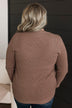 Reasons To Smile Knit Sweater- Mocha
