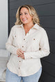 Endless Adventures Lightweight Shirt Jacket- Cream