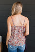 All I Could Want Floral Tank Top- Plum