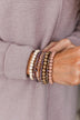 Immaculate Charm Bracelet Set- Purple