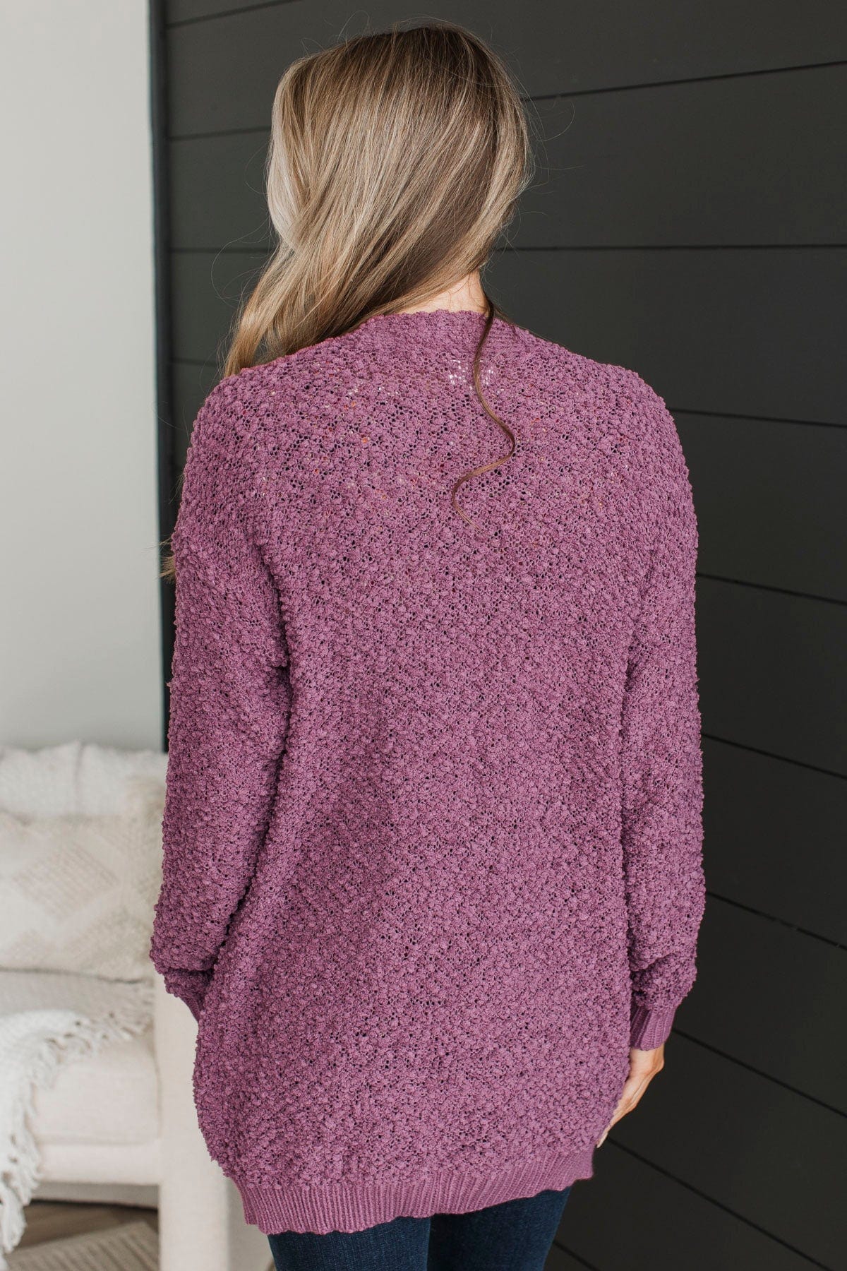 Dusty purple cardigan shop