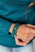 Exceptional Flair Bracelet Set- Teal