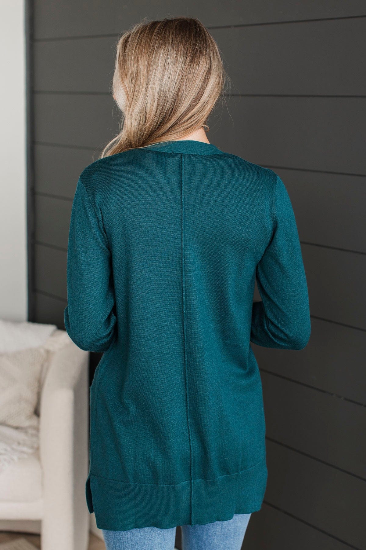 Peacock blue cardigan outlet