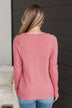 Darling Of Mine Knit Sweater- Rose