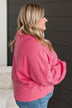Natural Charm Pullover Top- Pink
