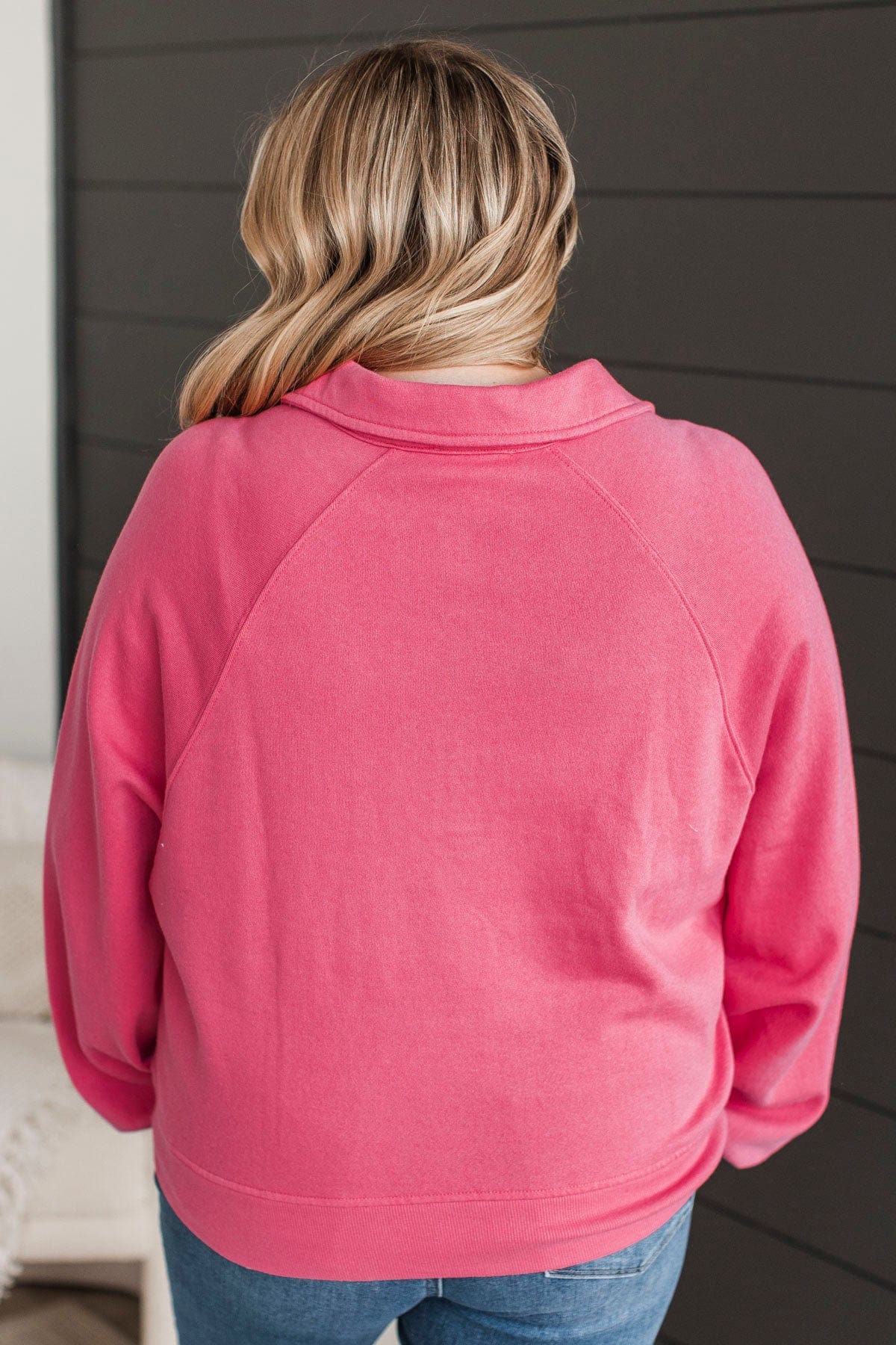 Natural Charm Pullover Top- Pink
